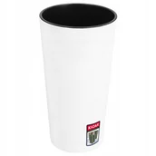 Donice - Doniczka Osłonka Na Kwiaty Ekologiczna Biała 30Cm - miniaturka - grafika 1