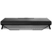 Okapy kuchenne - Raven EOP001C Czarny - miniaturka - grafika 1