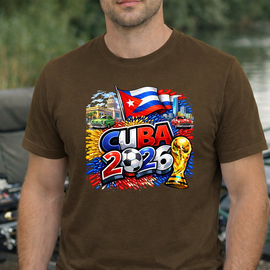 Koszulka WORLD CUP 2026 kolor brązowy rozmiar 4XL
