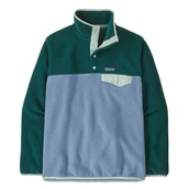 Bluzy sportowe damskie - Bluza damska Patagonia W's LW Synch Snap-T P/O Rozmiar: XS / Kolor: niebieski/jasnoniebieski - miniaturka - grafika 1