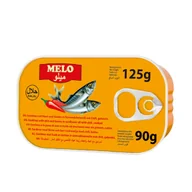 Konserwy i dania rybne - Sardynki Pikantne w Oleju z Chilli 125g Melo - miniaturka - grafika 1