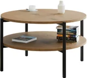 Ławy i stoliki kawowe - Nowoczesny stolik kawowy dąb lancelot L9-G07 - miniaturka - grafika 1