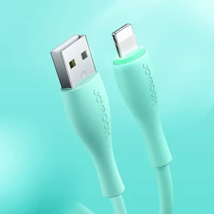 Joyroom kabel USB - Lightning 2,4 A 1 m czarny (S-1030M8) - Kable USB - miniaturka - grafika 2