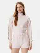 Bluzy damskie - Guess Bluza V3RQ12 KB3P2 Różowy Regular Fit - miniaturka - grafika 1