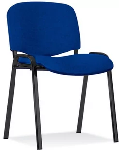 Fotel biurowy, krzesło biurowe Krzesło ISO czarne Nowy Styl - Fotele i krzesła biurowe - miniaturka - grafika 1