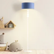 Lampy stojące - Biało-niebieska lampa podłogowa do pokoju chłopca BERMUDY - miniaturka - grafika 1