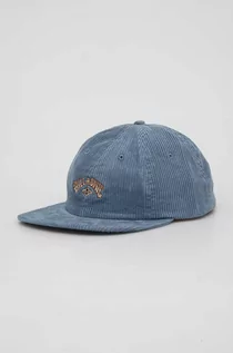 Czapki męskie - Billabong czapka z daszkiem sztruksowa kolor niebieski z aplikacją EBYHA00127 - grafika 1