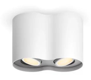 Philips Hue White Ambiance Podwójne Pillar Biały - Systemy inteligentnych domów - miniaturka - grafika 1