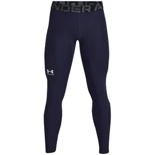 Męskie kalesony Under Armour HG Armour Leggings Rozmiar: S / Kolor: ciemnoniebieski - Bielizna sportowa męska - miniaturka - grafika 1