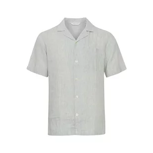 CASUAL FRIDAY Męska koszula CFAnton 0071 SS RC Linen, 165815/oszczędzanie pola, S, 165815 / Feldspar, S - Koszule męskie - miniaturka - grafika 1