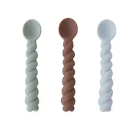 Sztućce dla dzieci - ŁYŻKI MELLOW - 3 PAK OYOY - miniaturka - grafika 1