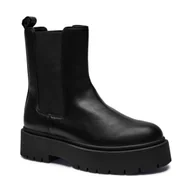 Sztyblety damskie - TWINSET Sztyblety z dodatkiem skóry - miniaturka - grafika 1