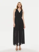 Sukienki - Morgan Sukienka wieczorowa 241-REPONS Granatowy Regular Fit - miniaturka - grafika 1