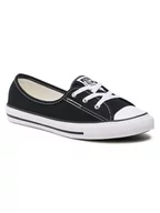 Trampki damskie - Converse Trampki Ctas Bellet Lace Slip 566775C Czarny - miniaturka - grafika 1