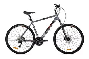 ROWER WHEELER CROSS 6.3 Męski SZARY Kolekcja 2023  rozmiar 48cm - Rowery - miniaturka - grafika 1