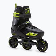 Rolki - Rolki dziecięce Rollerblade Apex 3WD czarne 07221400 1A1 - miniaturka - grafika 1