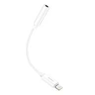 Kable - Kabel audio 3.5mm jack do iPhone Foneng BM20 (biały) - miniaturka - grafika 1
