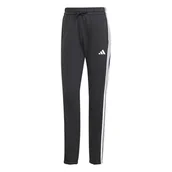 Spodnie rowerowe - adidas Kobiety ESSENTIALS 3-STRIPES FRENCH TERRY CUFFED PANTS, Black/White, M - miniaturka - grafika 1