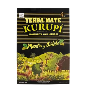 Yerba Mate Kurupi Menta Boldo 3x500g 1500g - Yerba Mate - miniaturka - grafika 2