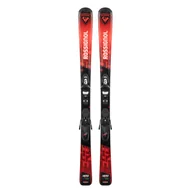 Narty - Dziecięce Narty ROSSIGNOL HERO JR 100-140 X KID 4 GW B76 WIAZ-3607683776061 RRNJY02 – Czerwony - miniaturka - grafika 1