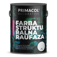 Tynki - Farba strukturalna Raufaza biały 5 l Primacol Decorative - miniaturka - grafika 1