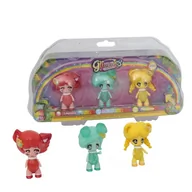 Figurki dla dzieci - Glimmies, figurki Seria 2 Blister 3 Loupiana + Conexia + Honeymia (Giochi Preziosi GLN02110) - miniaturka - grafika 1