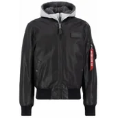 Odzież taktyczna i umundurowanie - Kurtka Alpha Industries MA-1 D-Tec FL 123106 198 - Czarna/Szara - miniaturka - grafika 1