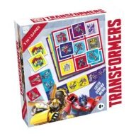 Gry planszowe - Transformers 3w1 Lotto, Domino, Memo - miniaturka - grafika 1
