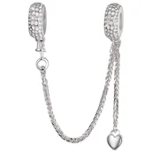 Charmsy - Charms do Pandora - CHARMS ZABEZPIECZENIE SERDUSZKO - miniaturka - grafika 1