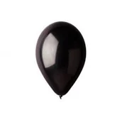 Balony i akcesoria - GEMAR Balony metalizowane Czarne 30 cm 10 szt GM110/65/10 - miniaturka - grafika 1
