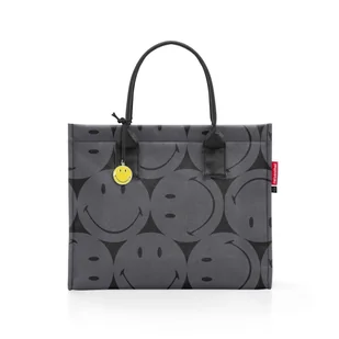 Torba DAILY SHOPPER, smiley® grey, Reisenthel - Torebki damskie - miniaturka - grafika 1