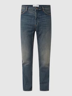 Spodnie męskie - Jeansy o kroju regular fit z bawełny model ‘Cole’ - grafika 1