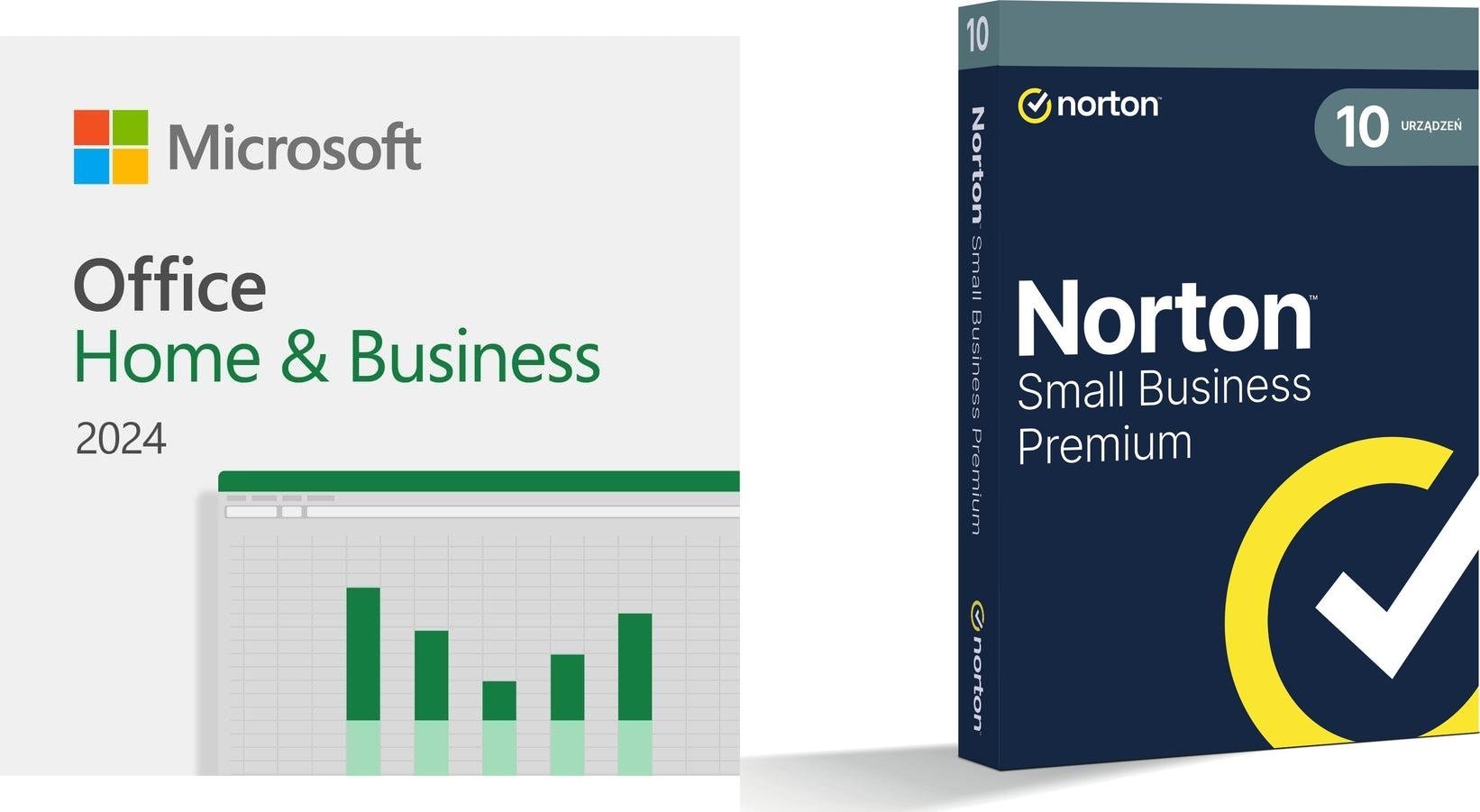 Microsoft Office Home and Business 2024 ML EP2-06606 + Small Business Premium na 10 urządzeń na 12 miesięcy 21455135