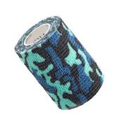 Apteczki i materiały opatrunkowe - Vitammy Autoband niebieskie moro 7,5cm x 450cm Elastyczny bandaż kohezyjny samoprzylepny - miniaturka - grafika 1