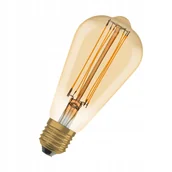 Żarówki tradycyjne - Vintage 1906 Edison 60 Filament DIM 8.8W 822 Gold E27 - miniaturka - grafika 1