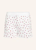 Spodenki damskie - Skims Szorty Rekreacyjne Cotton Rib weiss - miniaturka - grafika 1