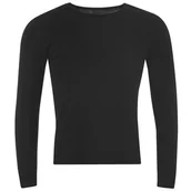 Koszulki męskie - Lonsdale T-shirt męski z długim rękawem czarny, Rozmiar XL - miniaturka - grafika 1