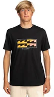 Koszulki męskie - t-shirt męski BILLABONG INVERSED TEE Black - BLK - miniaturka - grafika 1