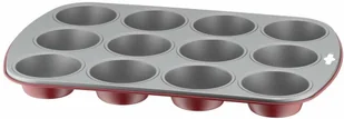 Kaiser Muffin kształt Classic Plus na 12 muffinki 38 x 27 cm Made in Germany okryty powłoką zapobiegającą przywieraniu. 2300754505 - Formy do ciast - miniaturka - grafika 2