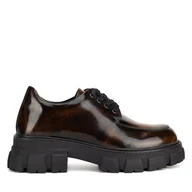 Półbuty damskie - Półbuty Badura ELANA-01W1-001 Brązowy - miniaturka - grafika 1