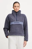 Bluzy damskie - Rossignol bluza polarowa ALLTRACK damska kolor niebieski gładka RLOWL03 - miniaturka - grafika 1