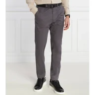 Spodnie męskie - Calvin Klein Spodnie chino + pasek MODERN TWILL | Slim Fit - miniaturka - grafika 1