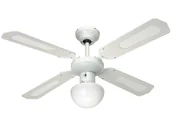 Wentylatory sufitowe - Wentylator Sufitowy Farelek Bali, 107 Cm, Jasnozielony - miniaturka - grafika 1