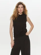 Bluzy damskie - Brave Soul Bluza LSS-605FALLONBLK Czarny Straight Fit - miniaturka - grafika 1