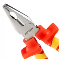 Kombinerki i obcęgi - Szczypce uniwersalne kombinerki VDE 18cm obcinak boczny PRO-BV202 - miniaturka - grafika 1