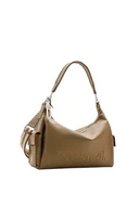 Torby męskie - Desigual Women's Bag_Half Logo 24 KAKI biustonosz, zielony - miniaturka - grafika 1