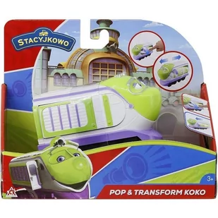 TM Toys Stacyjkowo. Pop&Transform Koko - - Pociągi dla dzieci - miniaturka - grafika 1