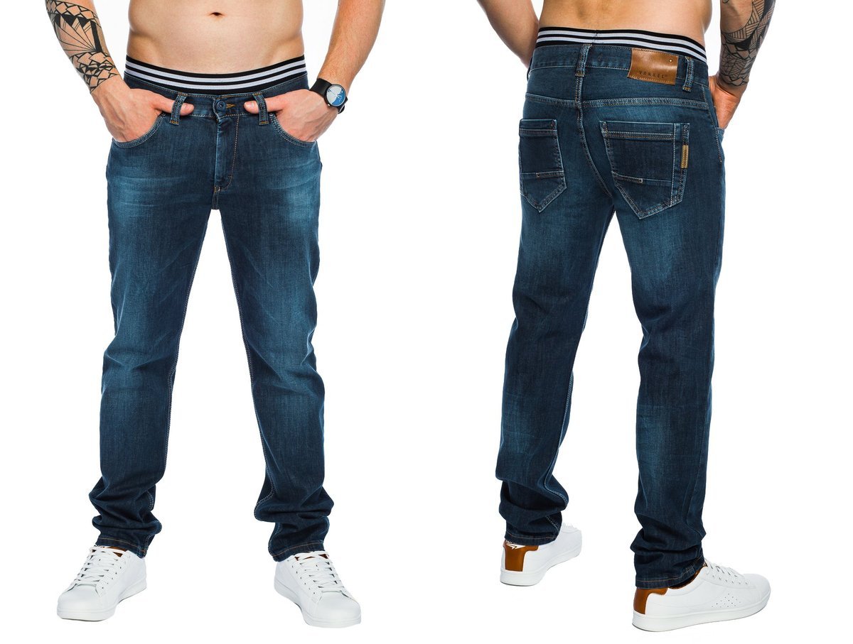 SPODNIE MĘSKIE VANKEL JEANS - 638 - 96CM L32
