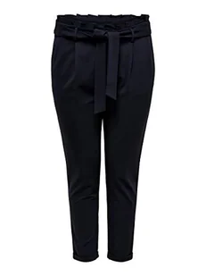 ONLY CARMAKOMA Damskie spodnie Cargoldtrash Life Easy Paperback Pant, Night Sky, 44 - Spodnie damskie - miniaturka - grafika 1