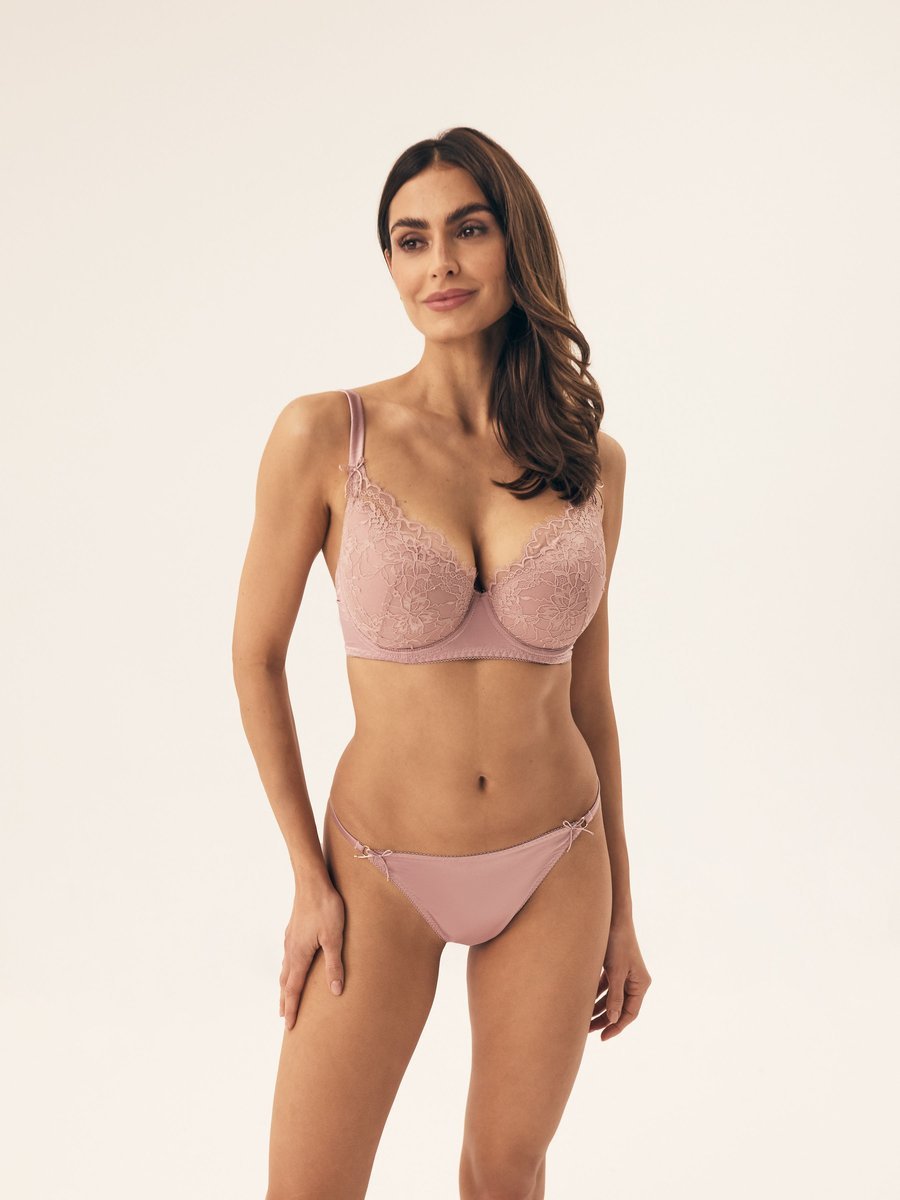 Majtki Figi Blithely Esotiq brudny róż XL - TYLKO EXPORT